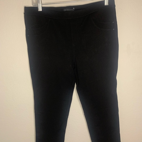 5/$25 Size XLP SANCTUARY women’s BLACK LEGGINGS - Picture 4 of 7